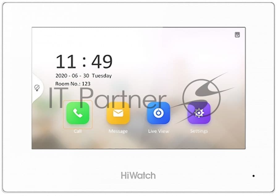 HIWATCH Pro VDP-H3212W Видеодомофон, белый
