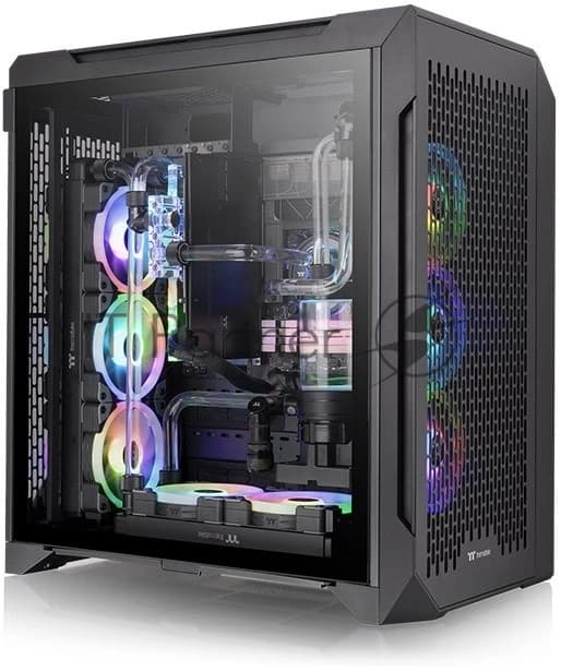 Компьютерный корпус Thermaltake CTE C700 Air черный без БП ATX 3x140мм 2xUSB3.0 1xUSB3.1 audio bott PSU