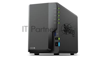 СХД настольное исполнение SYNOLOGY 2BAY NO HDD DS224+