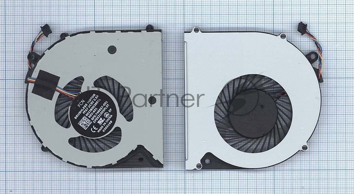 Вентилятор (кулер) для ноутбука HP 248 G1 340 G1 340 G2 345 G2 350 G1 350 G2 355 G1 355 G2