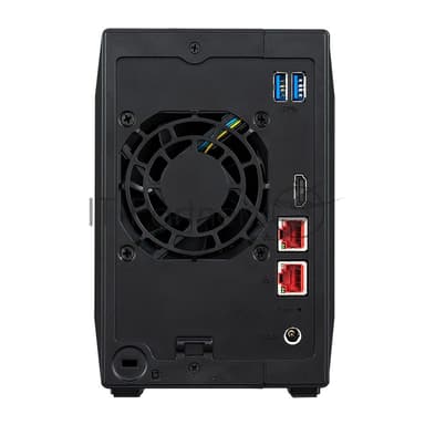 Сетевой накопитель ASUSTOR AS5402T 2-Bay NAS/Media player/Intel Celeron N5105 2.0GHz up to 2.9GHz, 4Gb SO-DIMM DDR4, noHDD(HDD,SSD),/2x 2,5Gb (LAN)/3xUSB3.2,HDMI; 90IX01R1-BW3S20