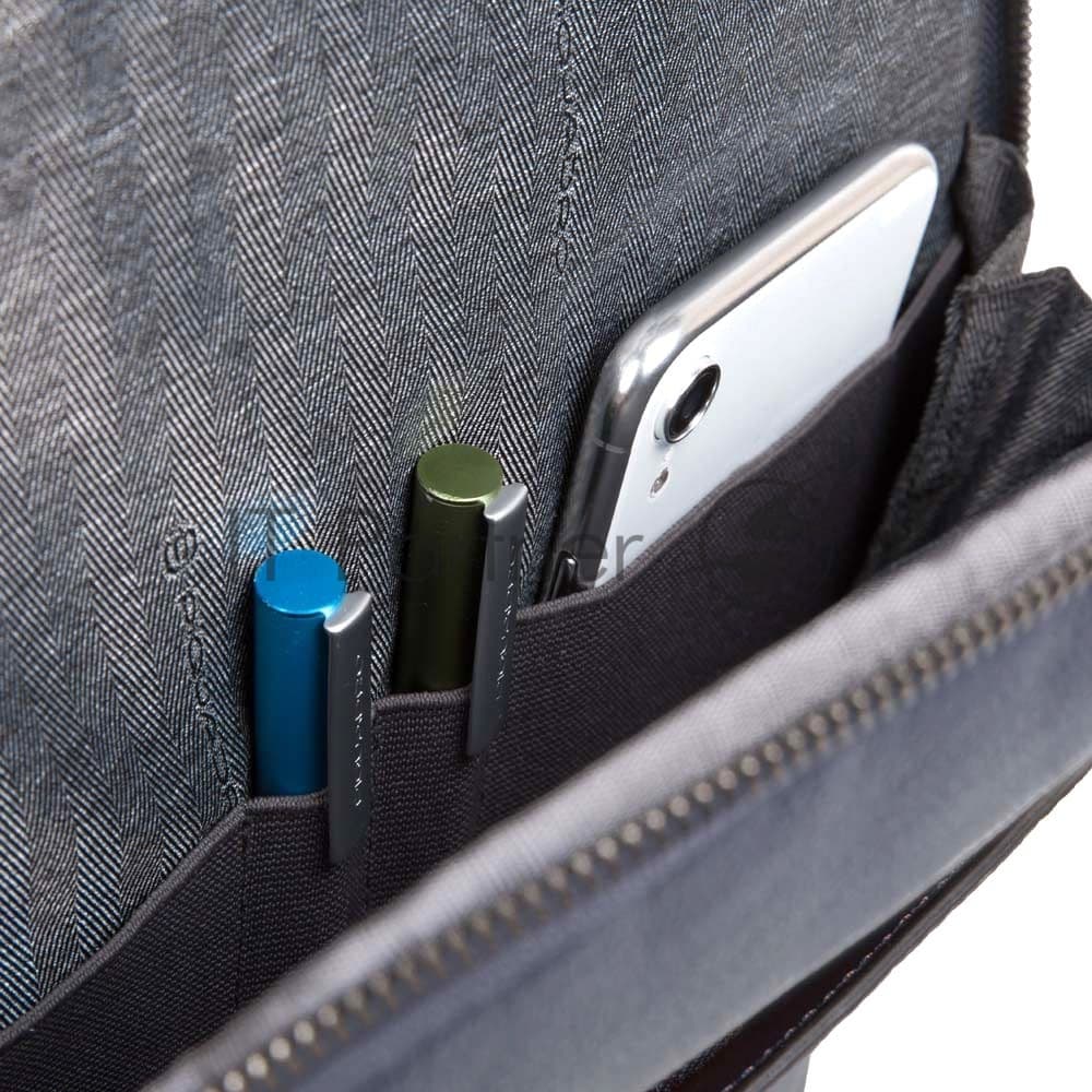 Рюкзак Piquadro Black Square CA4762B3/BLU4 темно-синий натур.кожа