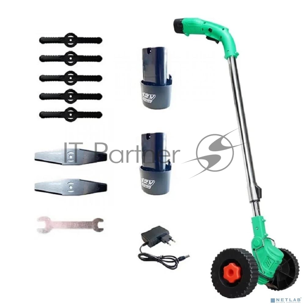 Триммер аккумуляторный Zitrek GreenCut 12 Pro, 12 В, 1.3 Ач
