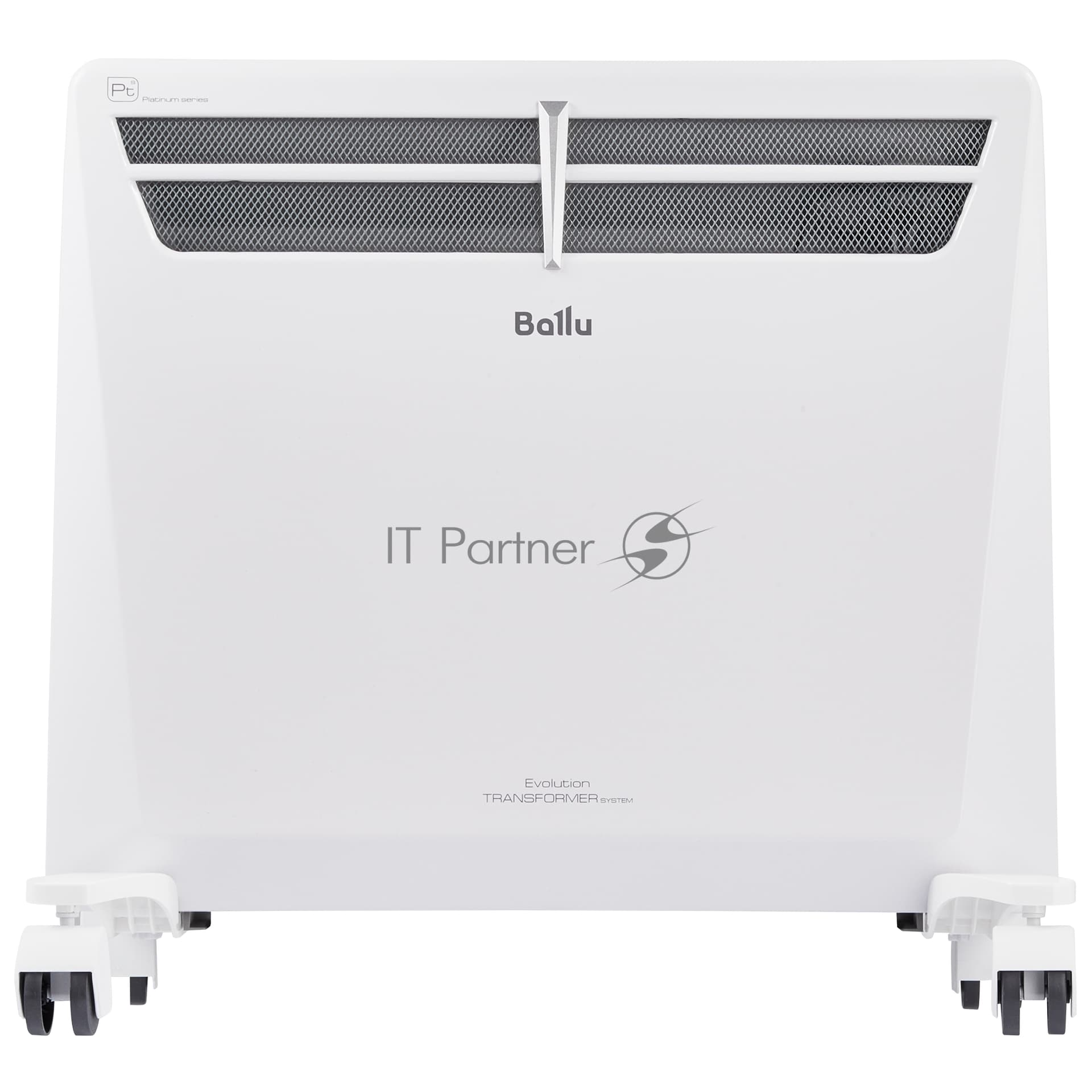 Комплект Ballu Transformer с блоком управления и шасси BEC/EVU-1000-4E белый, 1000 Вт, 15 м2, дисплей, термостат, WiFi