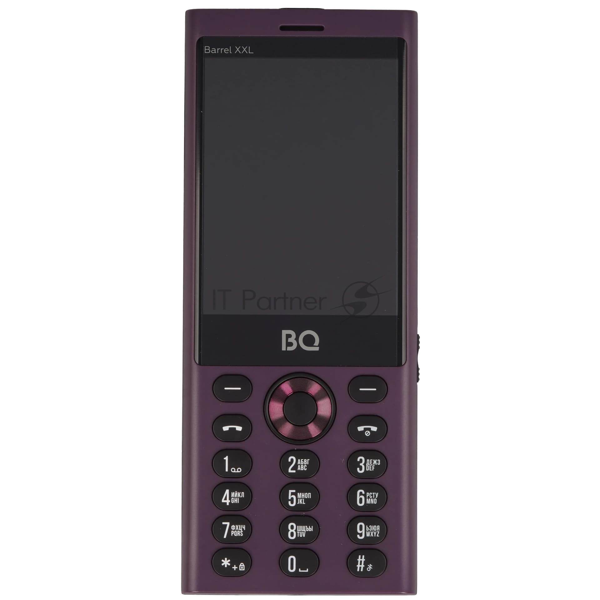 Мобильный телефон BQ 3598 Barrel XXL фиолетовый/черный