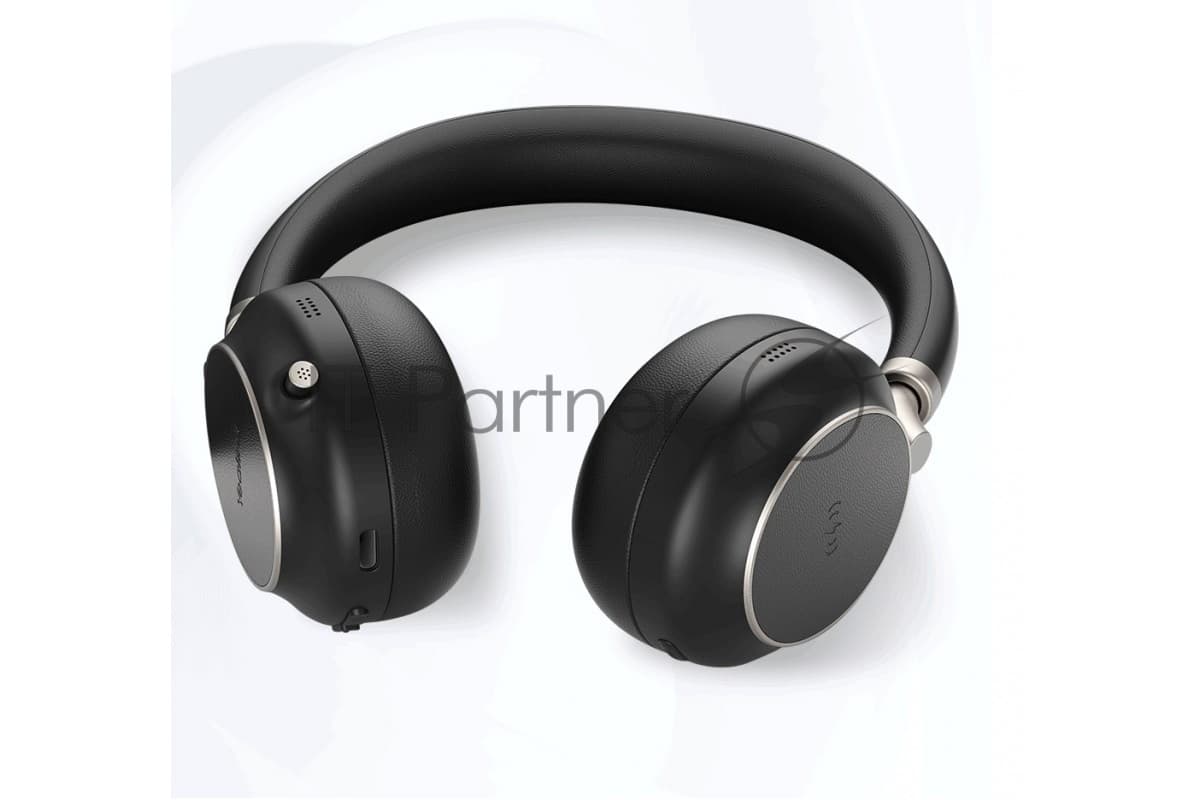Гарнитура YEALINK BH76 Plus UC Black USB-A, Беспроводная Bluetooth, Зарядка Qi, HD звук, Шумоподав.ANC,Черная, шт