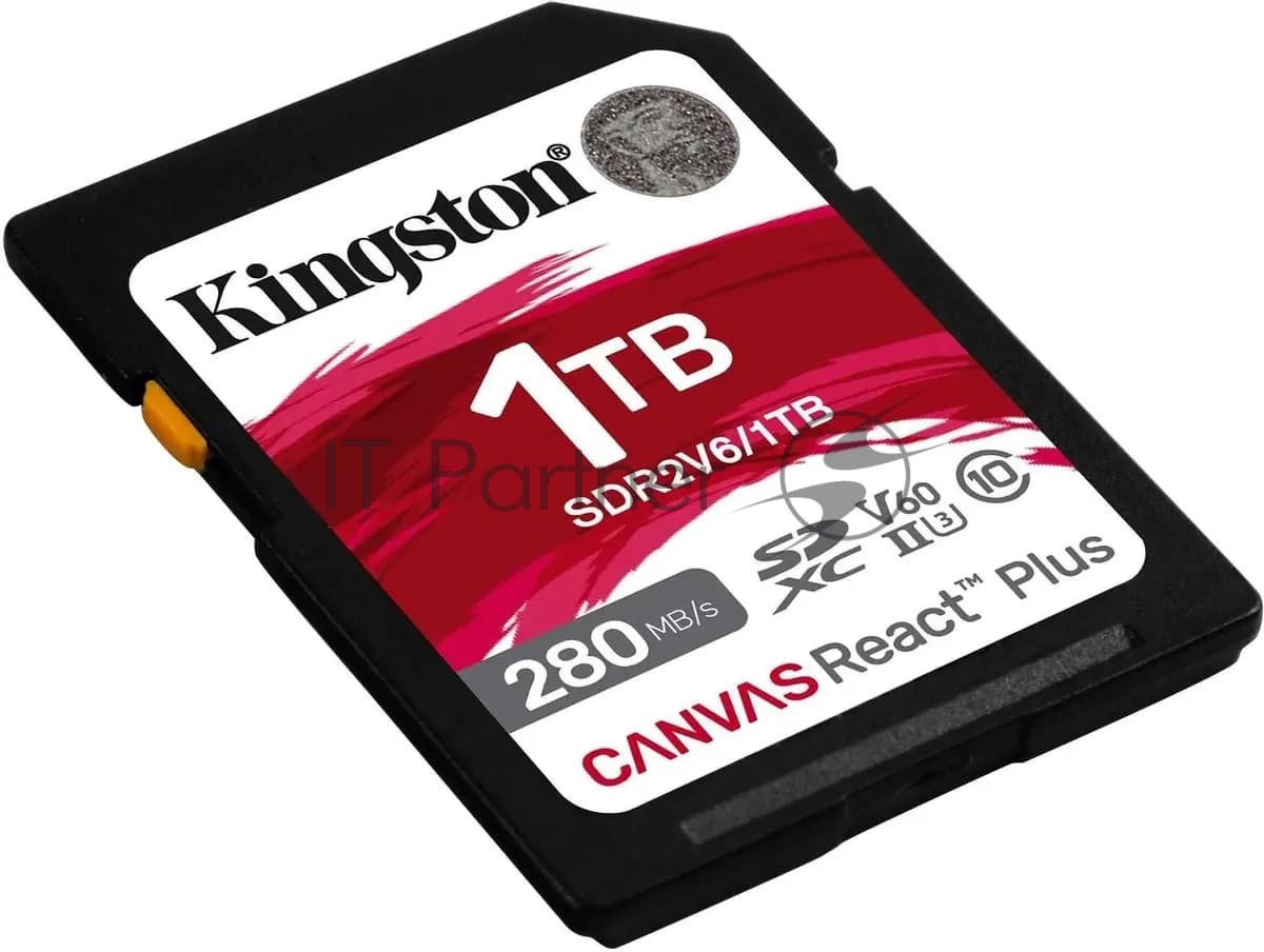 SecureDigital 1TB Kingston SDR2V6/1TB Canvas React Plus w/o adapter