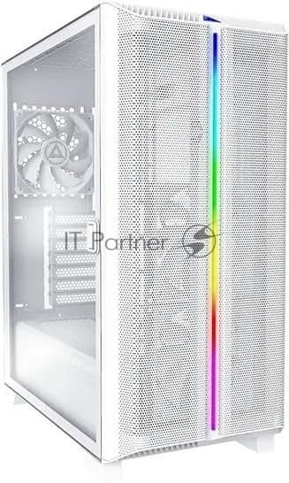 Корпус Montech Sky One Lite, Midi-Tower, белый, 3 x 120 мм