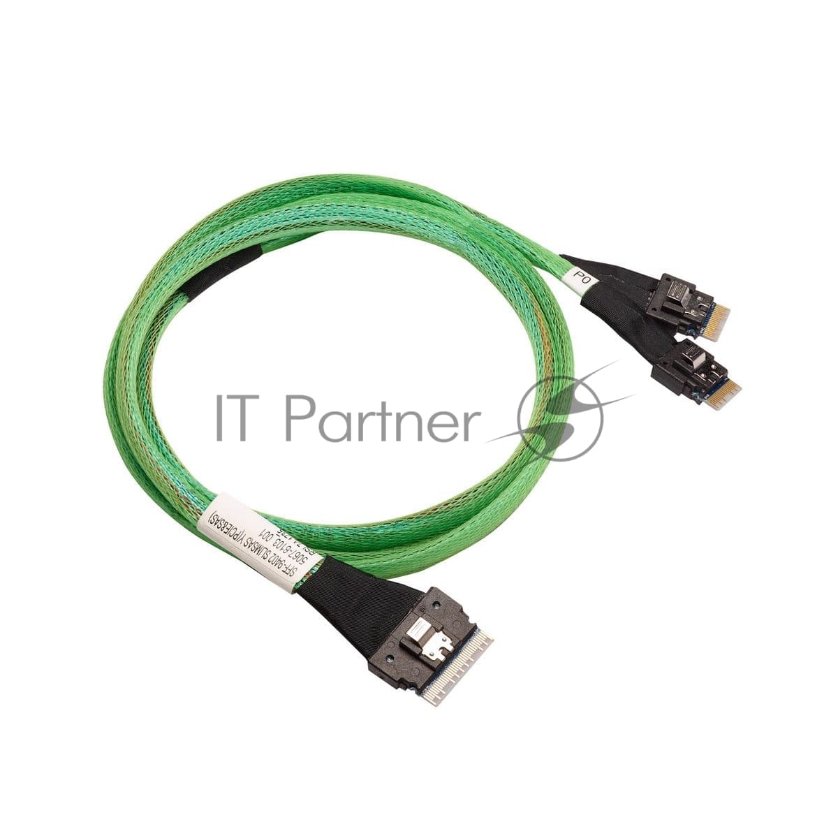 Кабель ACD RSL74-9219 (00-00973907) Slimline SASx8 (SFF8654) -to- 2 Slimline SASx4 (SFF8654)+ SFF9402, 1M, (аналог Broadcom 05-60004-00)
