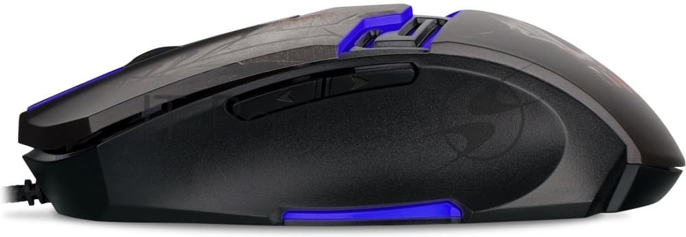 Мышь проводная SVEN RX-G805 черный, 8000 dpi, USB, кнопки - 6