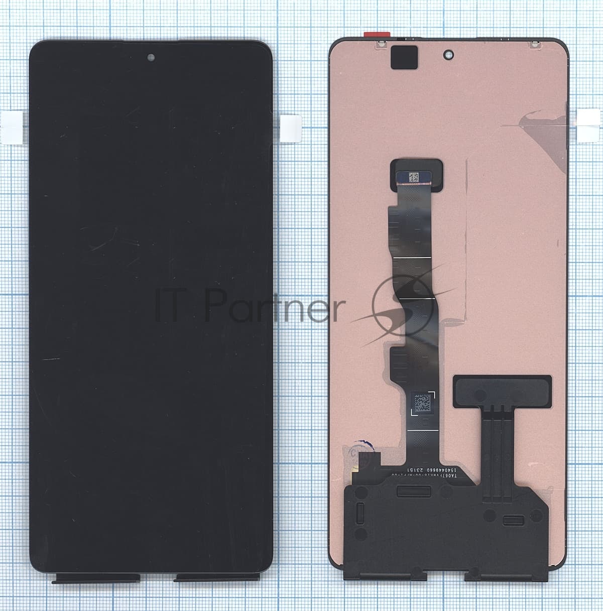 Дисплей для Xiaomi Poco F5 в сборе с тачскрином (OLED) черный