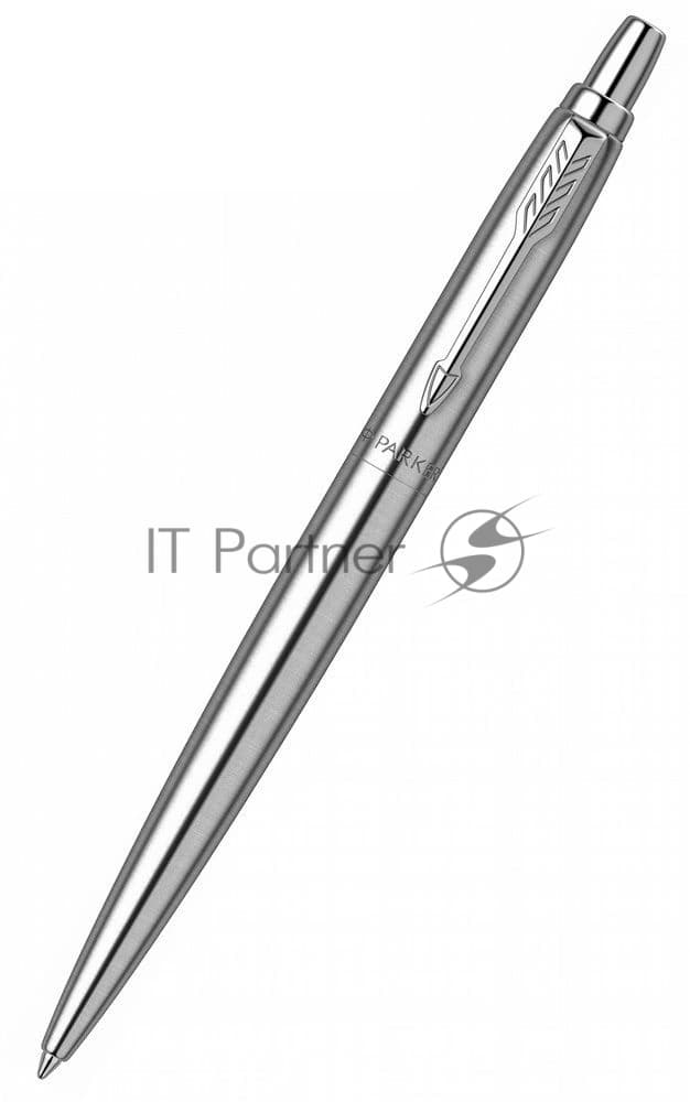 Ручка шариковая Parker Jotter Monochrome XL SE20 (CW2122756) Stainless Steel, M, синие чернила, подарочная коробка