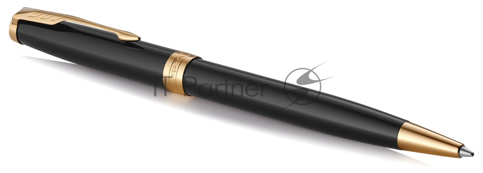 Ручка шариковая Parker Sonnet Core K530 (CW1931497) LaqBlack GT, M, черные чернила, подарочная коробка