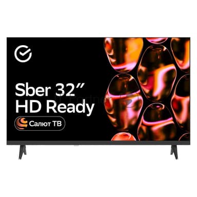 Телевизор Sber 32" SDX-32H2124 черный LED