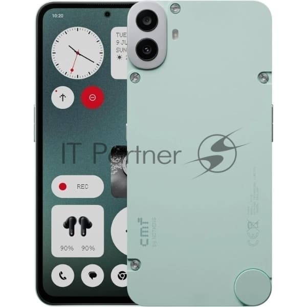 Смартфон NOTHING CMF Phone 1, 8/256Gb, зеленый