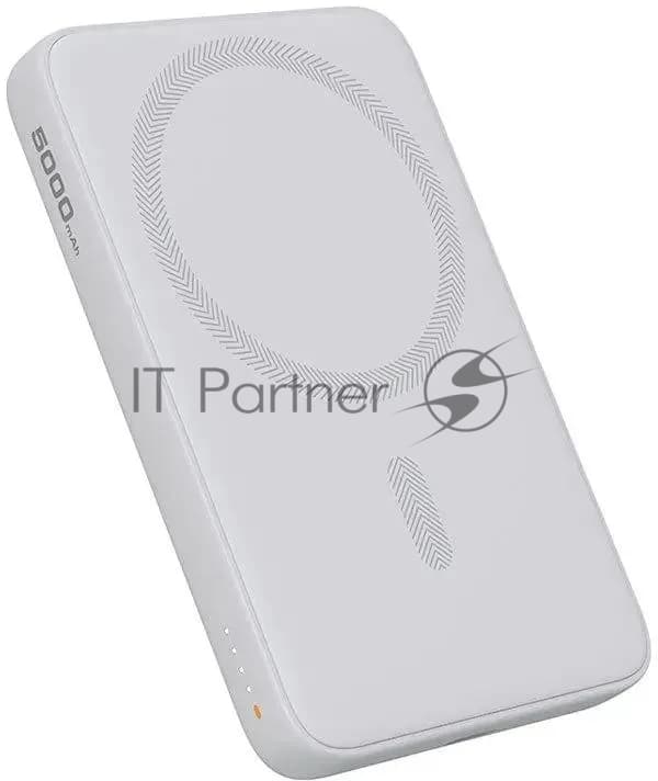 Aukey внешний аккумулятор Magnetic 5000 White (APB-PB-MS03WH)