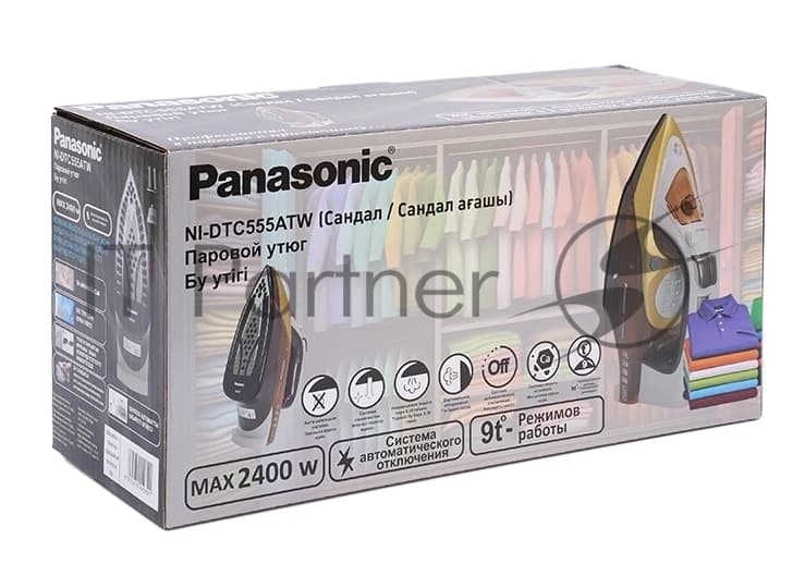Утюг Panasonic NI-DTC555ATW 2400Вт сандаловый