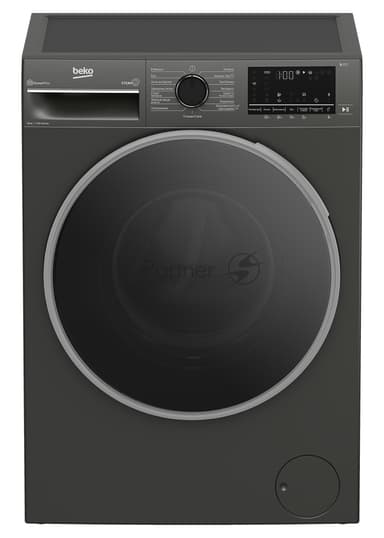 Стиральная машина Beko B3WFR57H2A черный, загрузка фронтальная 7.5 кг, 1200 об/мин., класс: А