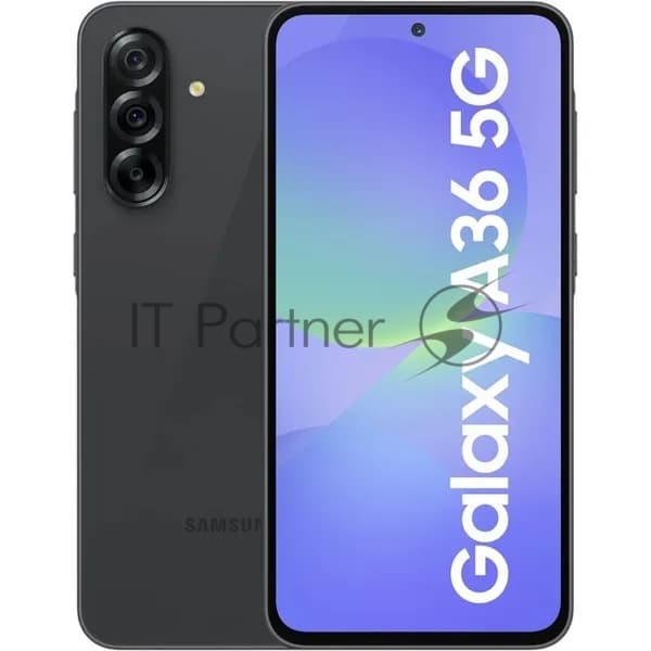 Мобильный телефон GALAXY A36 8/256GB SM-A366BZKVMEA AWESOME BLACK SAMSUNG