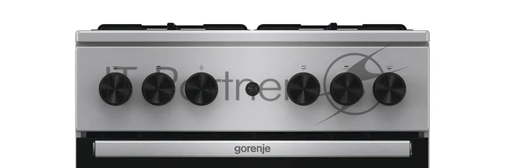 Плита газовая Gorenje GGI5A21XJ серебристый, конфорок 4 газовых, духовка 61 л, 50 см x 85 см x 59.4 см