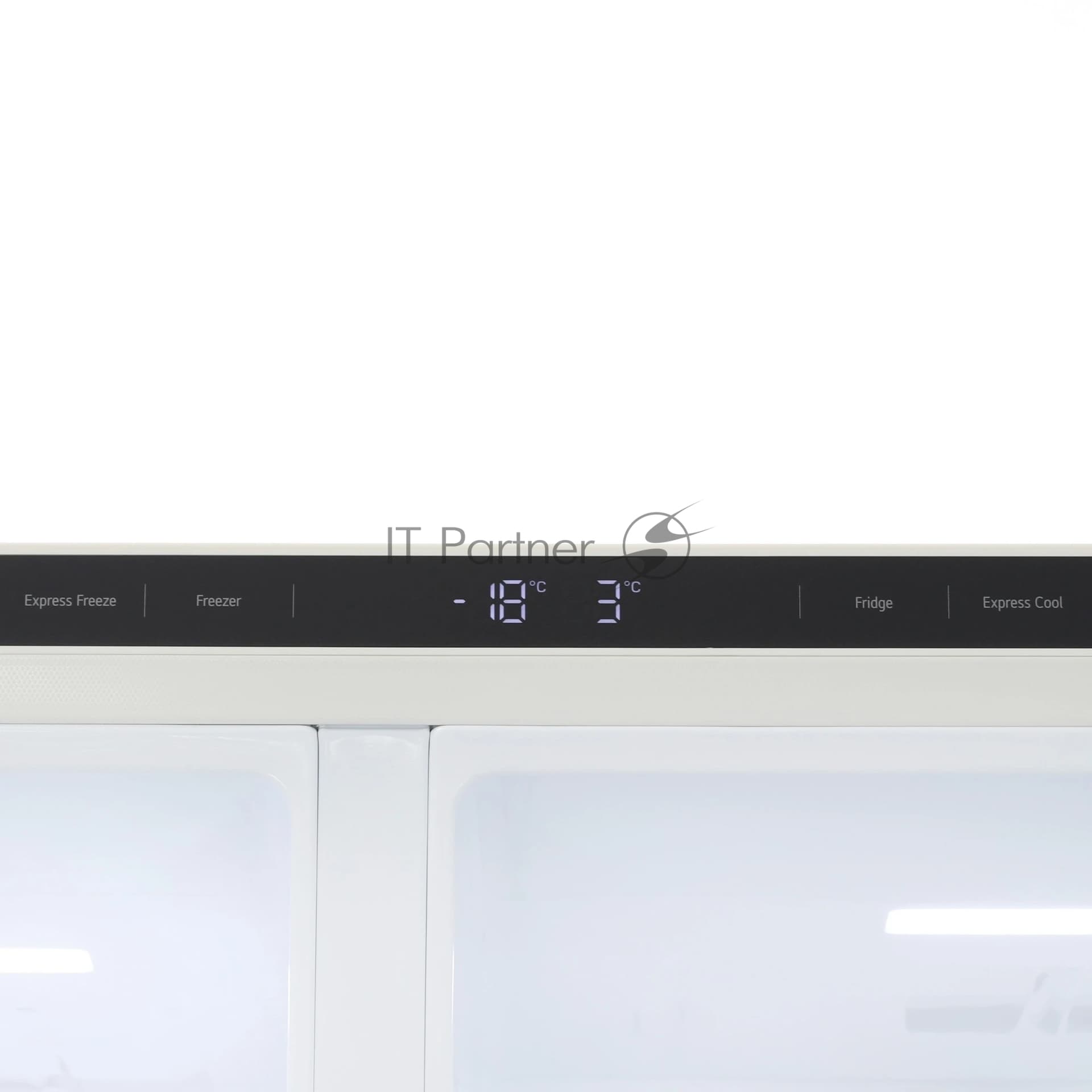 Холодильник LG GC-B257KEHW бежевый двухкамерный 422/206 л., морозилка сбоку, No Frost, Side by Side
