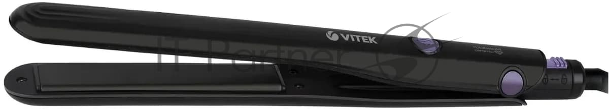 Выпрямитель для волос Vitek VT-2290 черный, 24.5 мм, 220 °C, 1 режим