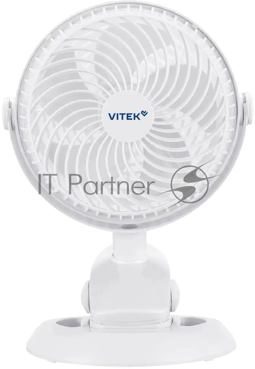 Вентилятор настольный Vitek VTF-06U 3Вт скоростей:2 белый