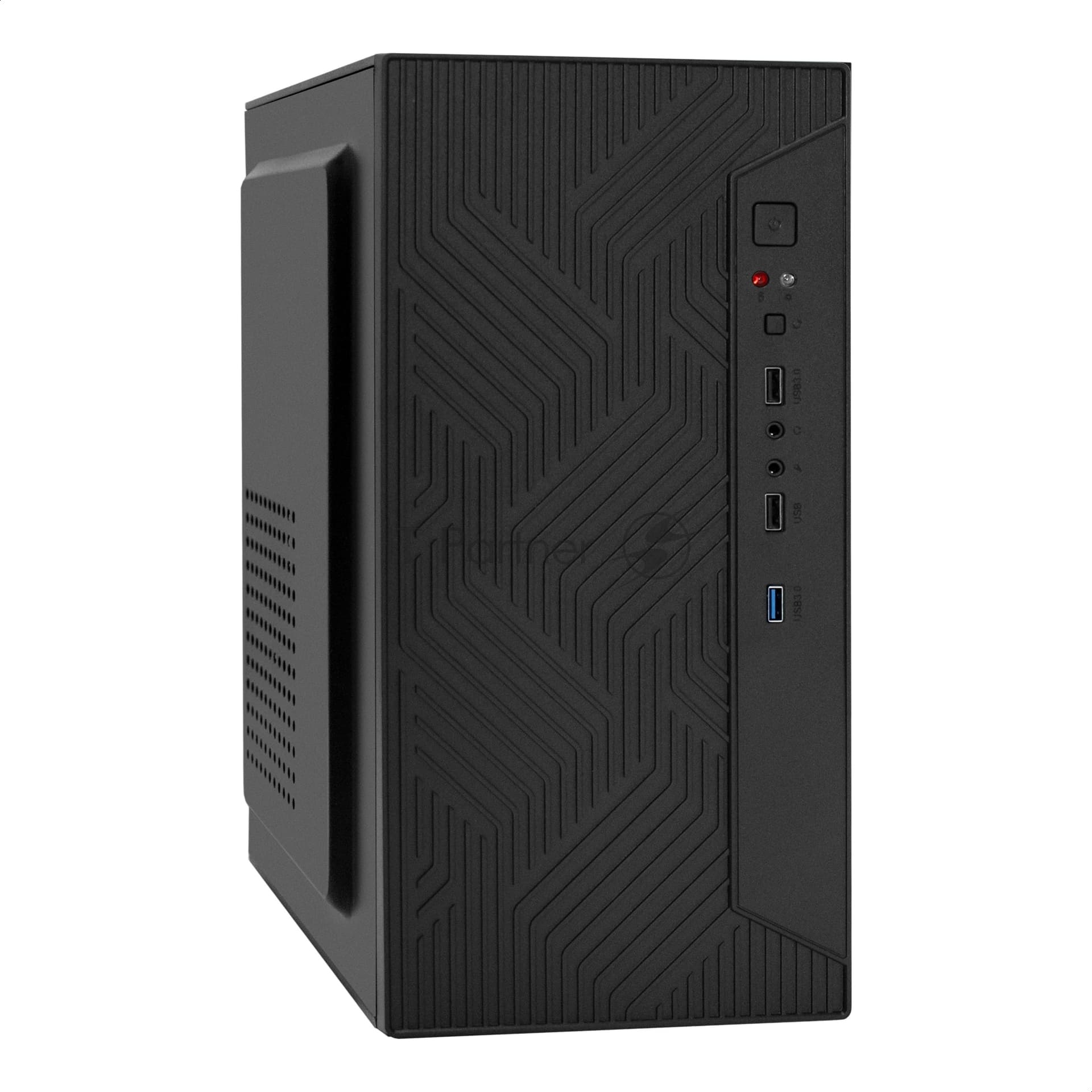 Компьютерный корпус Minitower ExeGate BAA-303U-UNS350 (mATX, БП UNS350 с вент. 12см, 2хUSB+1хUSB 3.0, HD Audio, черный)