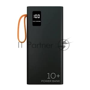 Портативный аккумулятор MORE CHOICE (4620202550538) PB22-10 с кабелем 2USB 2.1A - 10000mA черный