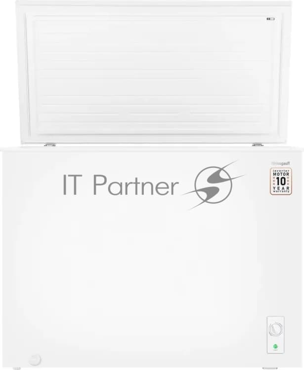 Морозильный ларь Weissgauff WFH-300 Inverter, белый, 293л