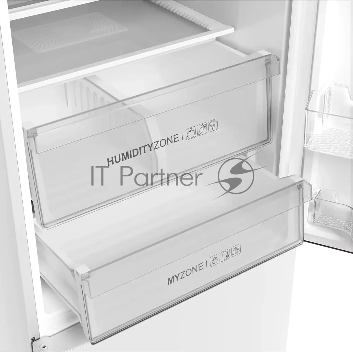 Холодильник Haier C4F637CWRGU1 белый двухкамерный 235/115л морозилка снизу, No Frost