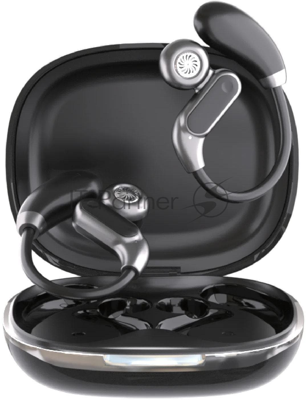Наушники TWS Aksberry G25 Sport черный, вкладыши, Bluetooth, сенсорное управление, влагозащита, до 5 ч