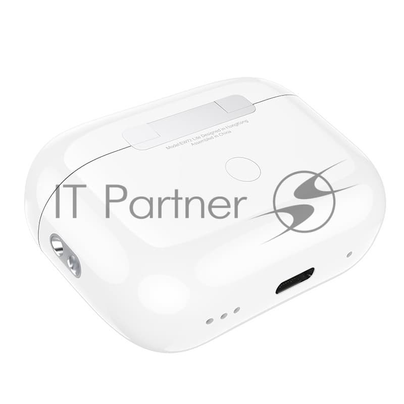 Наушники TWS Hoco EW72 Lite белый, внутриканальные, Bluetooth, до 4 ч.