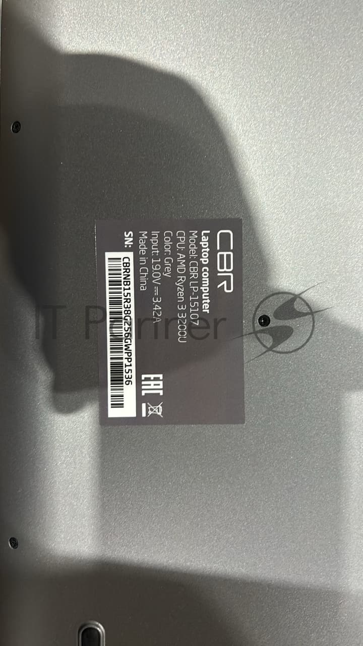 Ноутбук CBR LP-15107 15.6 FHD IPS Ryzen3 3200U/8Gb/256Gb /W11Pro