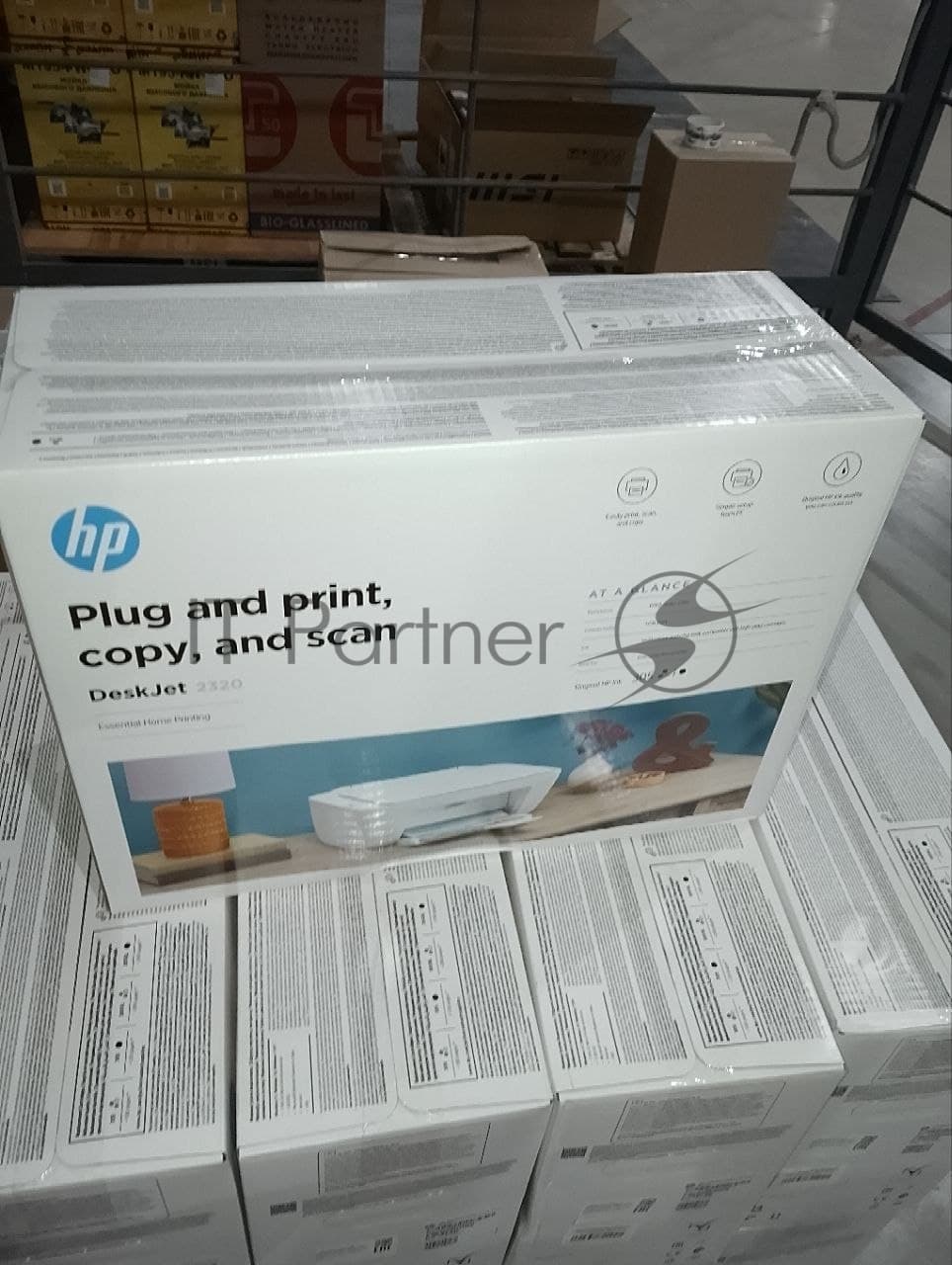 (Поврежденная упаковка) МФУ струйный HP DeskJet 2320 (А4, принтер/сканер/копир, 1200dpi, 20(16)ppm, USB) (7WN42B)