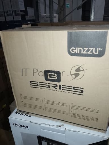 (Поврежденная упаковка) Корпус MiniTower Ginzzu B410, mATX, 2xUSB 2.0, черный,без БП, без вентиляторов (Ginzzu B410)