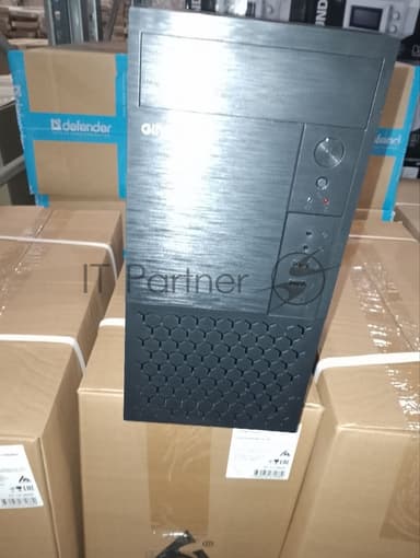(Поврежденный товар) Корпус GINZZU MiniTower B410 черный (mATX, без БП, 2xUSB 2.0, no fan) (Ginzzu B410_(Поврежденный товар) 000644)