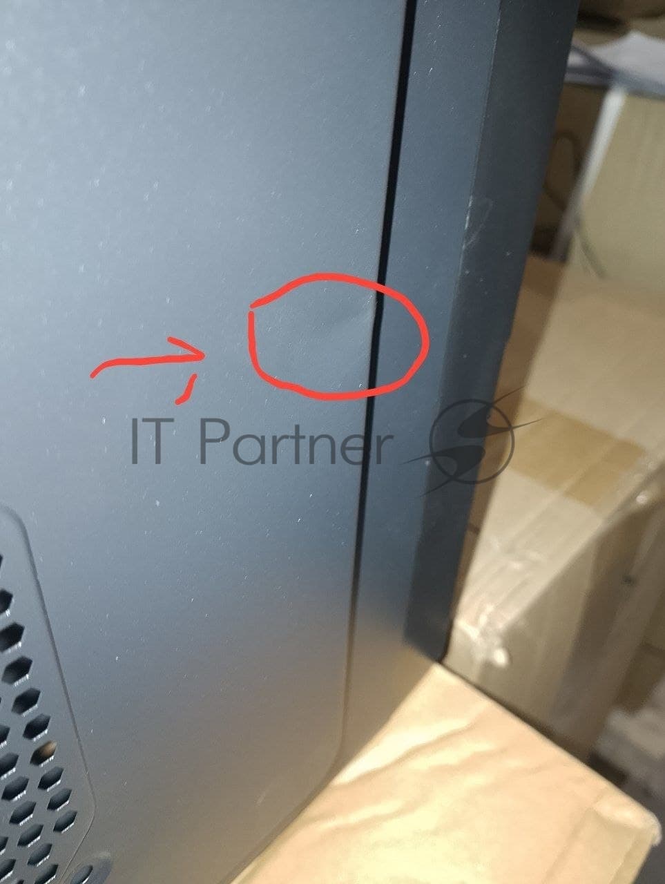 (Поврежденный товар) Корпус GINZZU MiniTower B410 черный (mATX, без БП, 2xUSB 2.0, no fan) (Ginzzu B410_(Поврежденный товар) 000660)