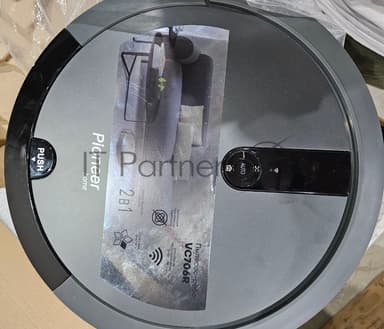 (Из ремонта, рабочий, гарантия 7 дней) Робот-пылесос Pioneer VC706R черный, 2600 мАч Li-Ion, уборка сухая/влажная, пылесборник контейнер 0.5 л