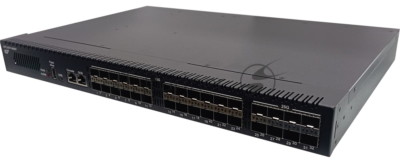 Коммутатор CIT L3200-24X8Y, 24×10 Гбит/с Combo + 24×10 Гбит/с SFP+ + 8×25 Гбит/с SFP28