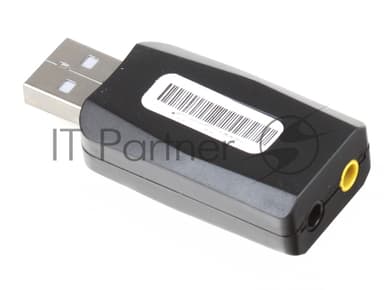 Переходник ORIENT AU-01N, 3.5мм jack to USB