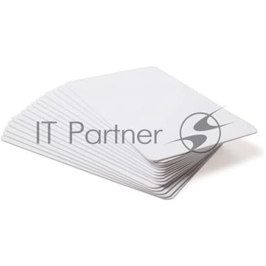 Расходные материалы и запчасти для термо-, термотрансферных, карточных и RFID принтеров Zebra white PVC cards, 30 mil (500 cards)