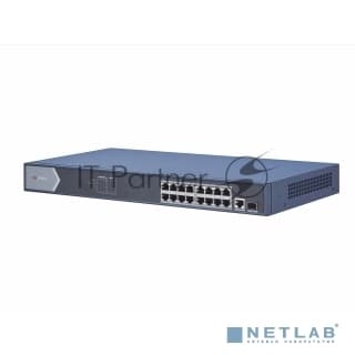 Коммутатор 16PORT 1000M POE DS-3E0518P-E/M HIKVISION с грозозащитой 6кВ