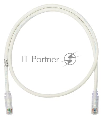 Патч-корд Panduit NK6PC3MY вилка RJ-45-вилка RJ-45 кат.6 3м белый