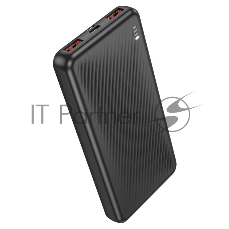 Аккумулятор внешний Borofone BJ56 Graceful, 10000mAh, пластик, PD20Вт, 1 USB выход, Type-C, черный