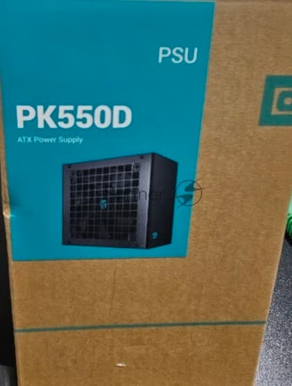 (Поврежденная упаковка) Блок питания Deepcool/GamerStorm PK550D, 550Вт, 80 PLUS Bronze, 120мм, черный