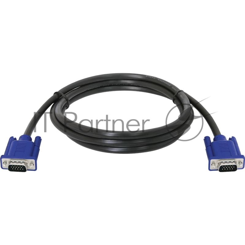 Кабель для монитора Defender SVGA HDDB15M M/M 1.8м BL BB340M-06