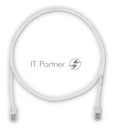Кабель Патч-корд Panduit UTPCH10MY вилка RJ-45-вилка RJ-45 кат.5е 10м белый ПВХ