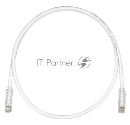 Патч-корд Panduit UTPSP5MY U/UTP RJ-45 вил.-вилка RJ-45 кат.6 5м белый ПВХ