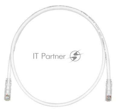 Кабель Патч-корд Panduit UTPSP5MY вилка RJ-45-вилка RJ-45 кат.6 5м белый ПВХ